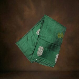 mashru silk saree green